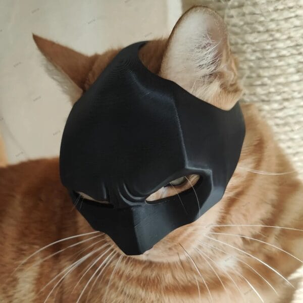 Batman Cat Mask - Görsel 4