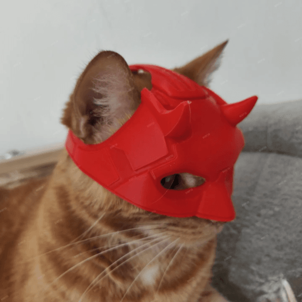Daredevil Cat Mask - Görsel 2