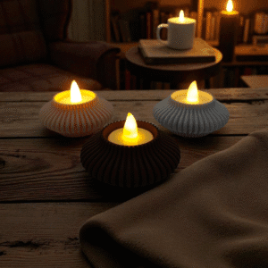 Round Tealight Candle Holder