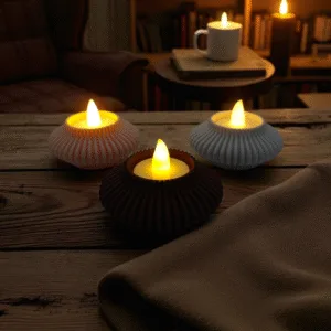 Round Tealight Candle Holder
